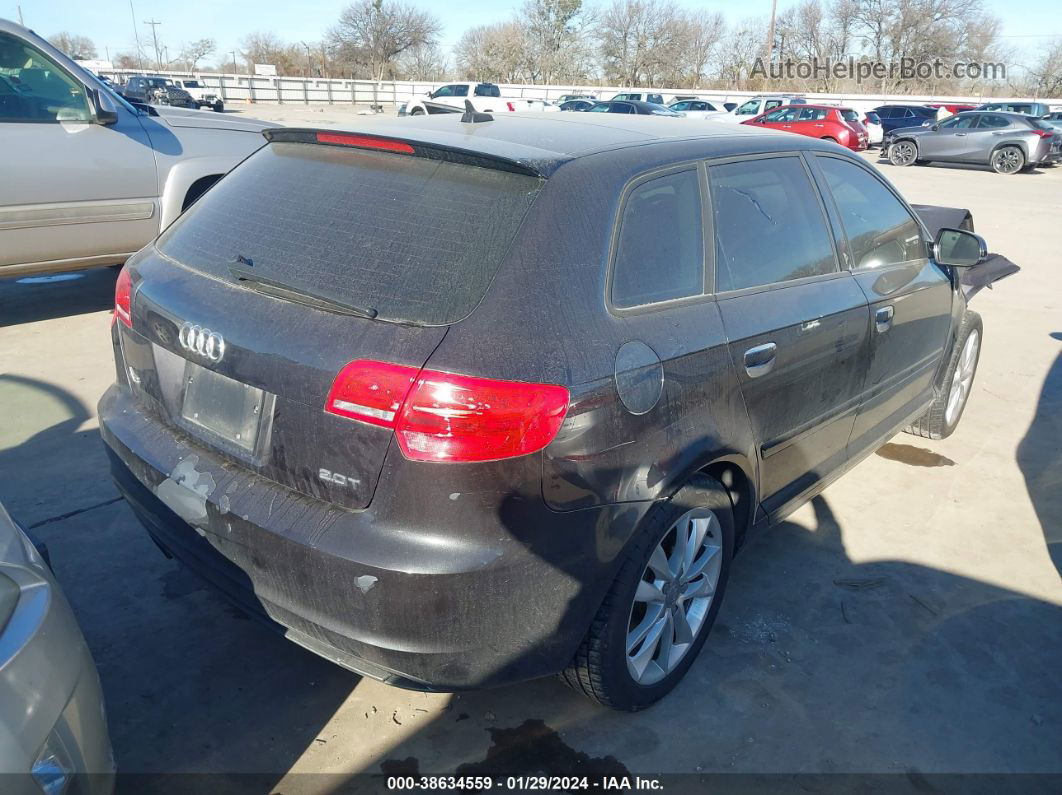 2012 Audi A3 2.0t Premium Black vin: WAUBEAFM3CA151663