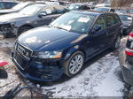 2012 Audi A3 2.0t Premium Синий vin: WAUBEAFM5CA023943