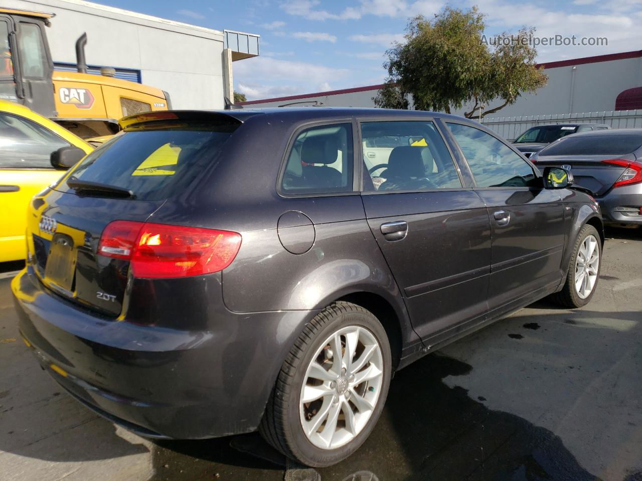 2012 Audi A3 Premium Gray vin: WAUBEAFM9CA107585