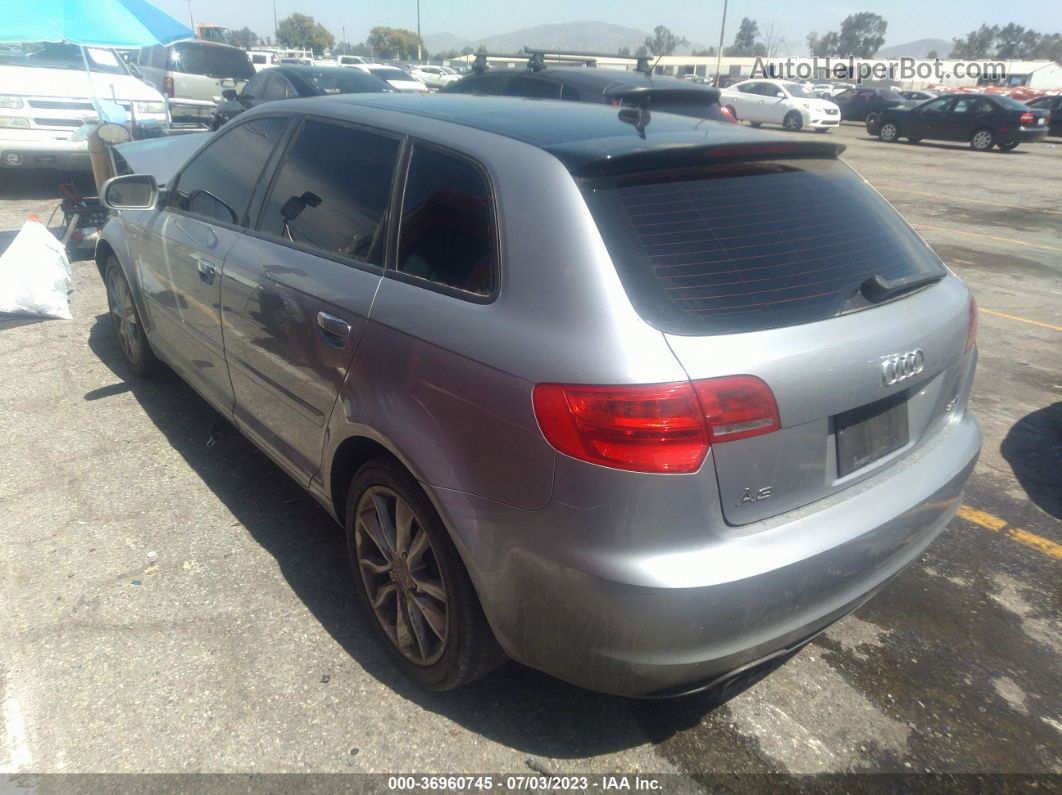 2012 Audi A3 2.0t Premium Silver vin: WAUBEAFMXCA107045