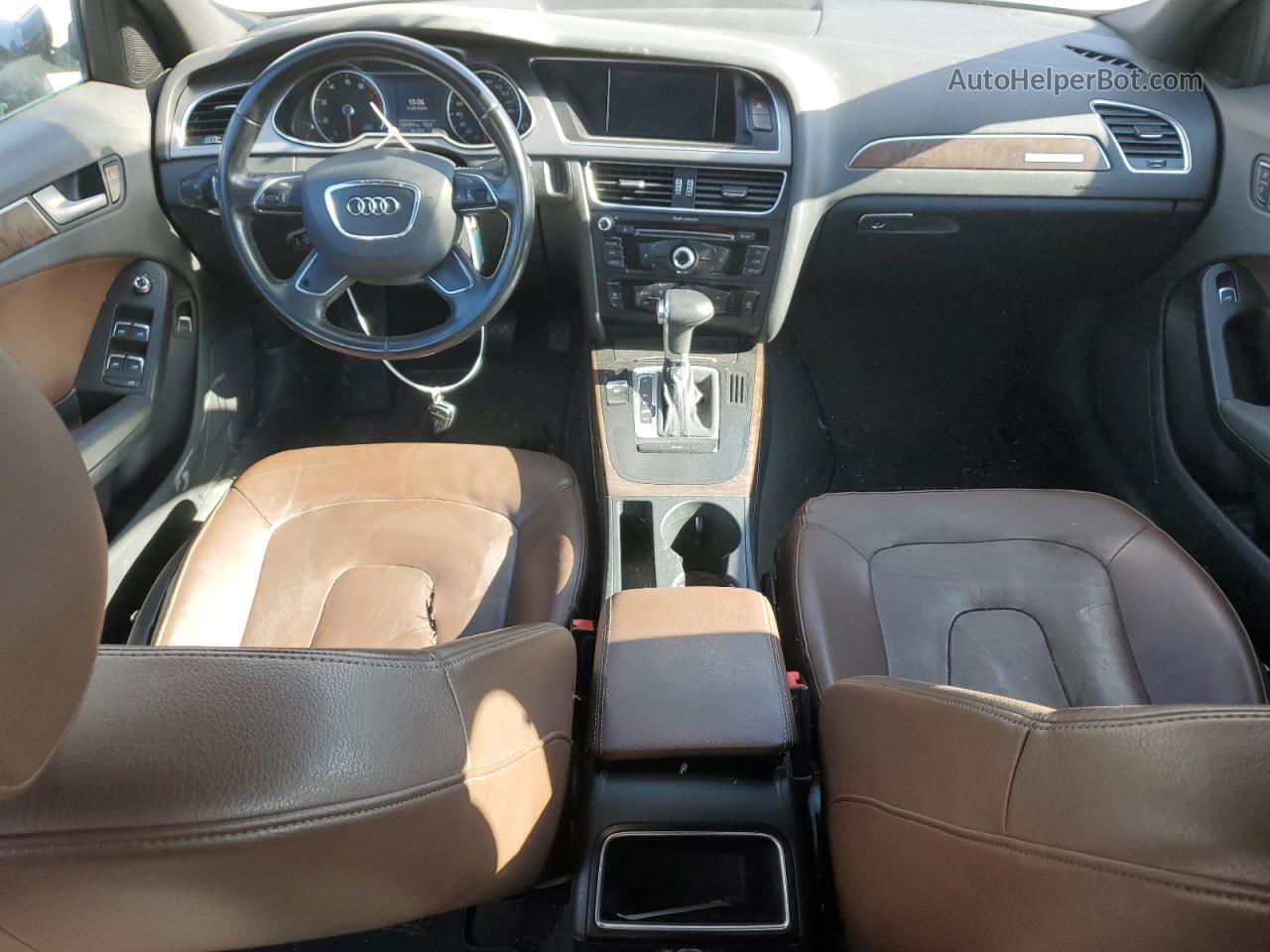 2013 Audi A4 Premium Черный vin: WAUBFAFL0DA120005