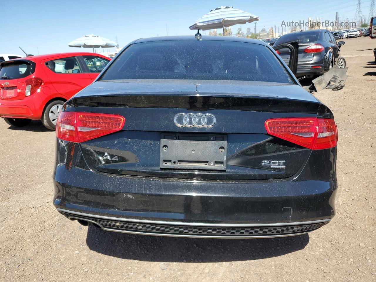 2014 Audi A4 Premium Черный vin: WAUBFAFL0EN003258