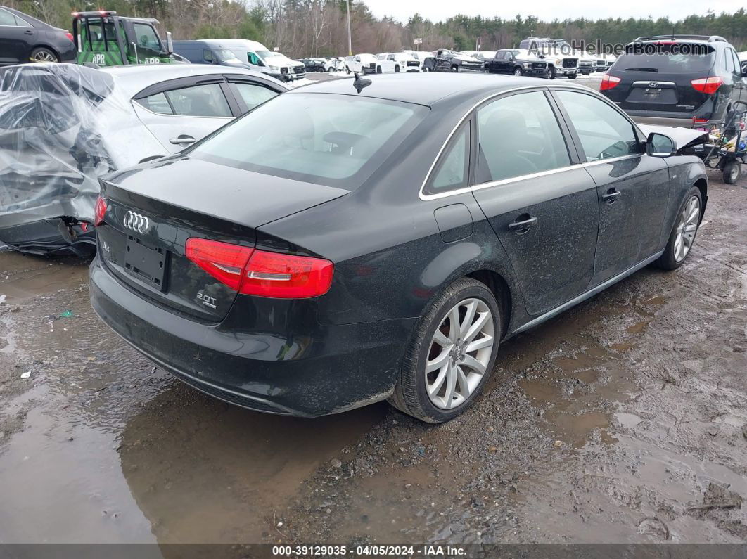 2014 Audi A4 2.0t Premium Black vin: WAUBFAFL0EN021811