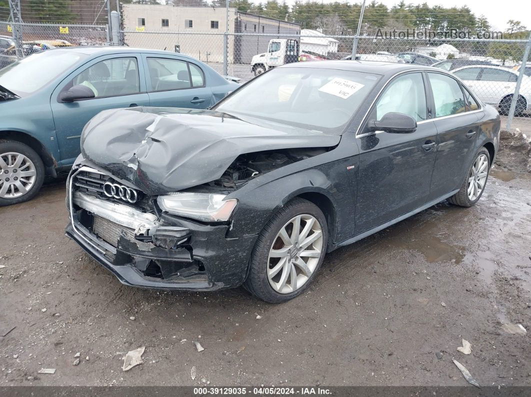 2014 Audi A4 2.0t Premium Black vin: WAUBFAFL0EN021811