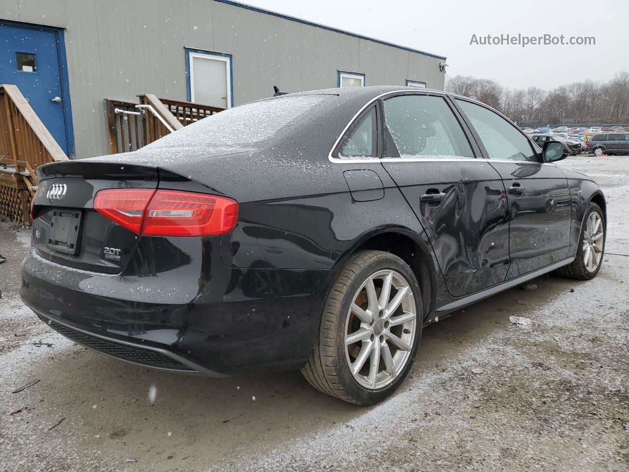 2016 Audi A4 Premium S-line Black vin: WAUBFAFL0GN002355