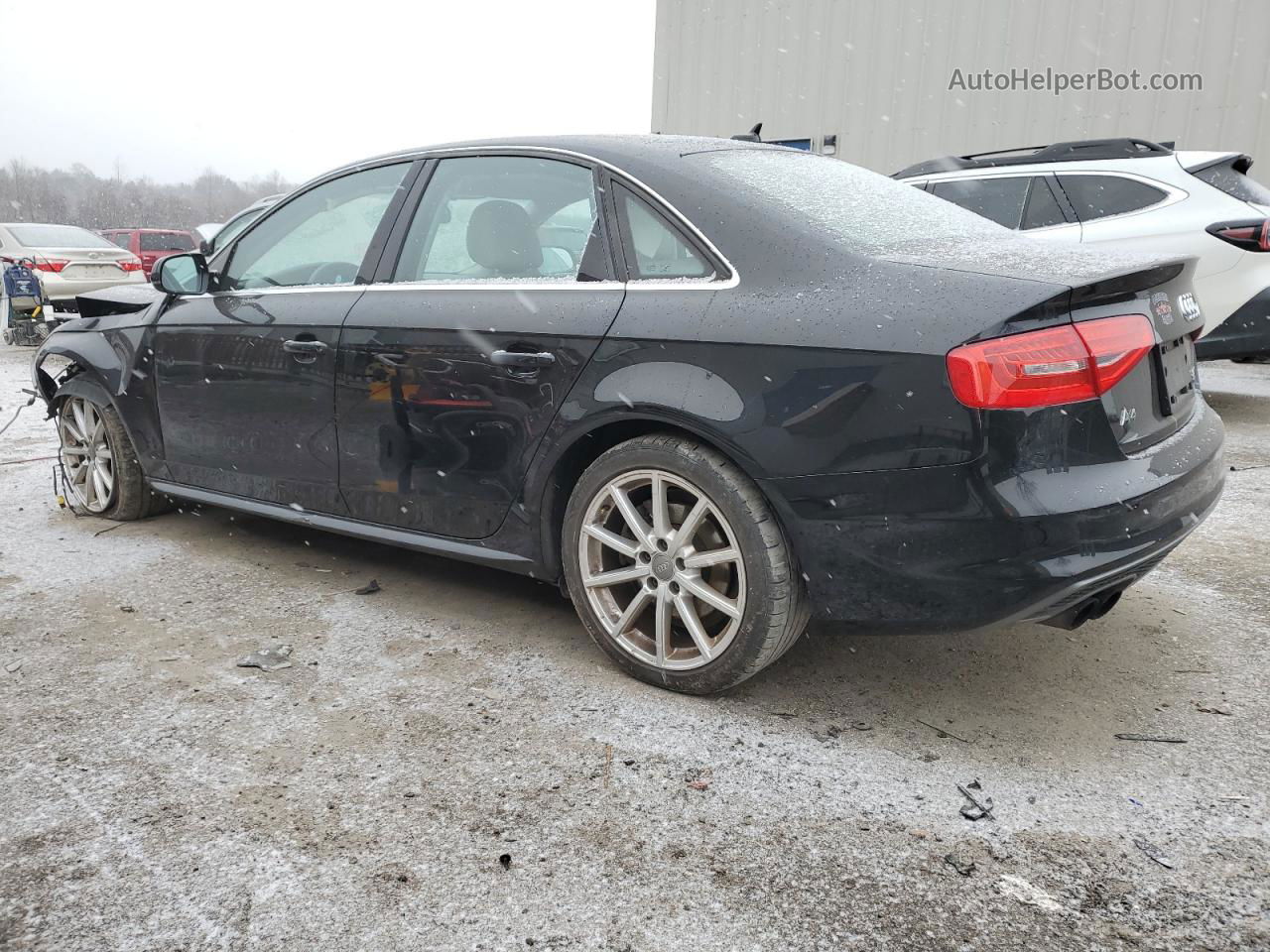 2016 Audi A4 Premium S-line Черный vin: WAUBFAFL0GN002355