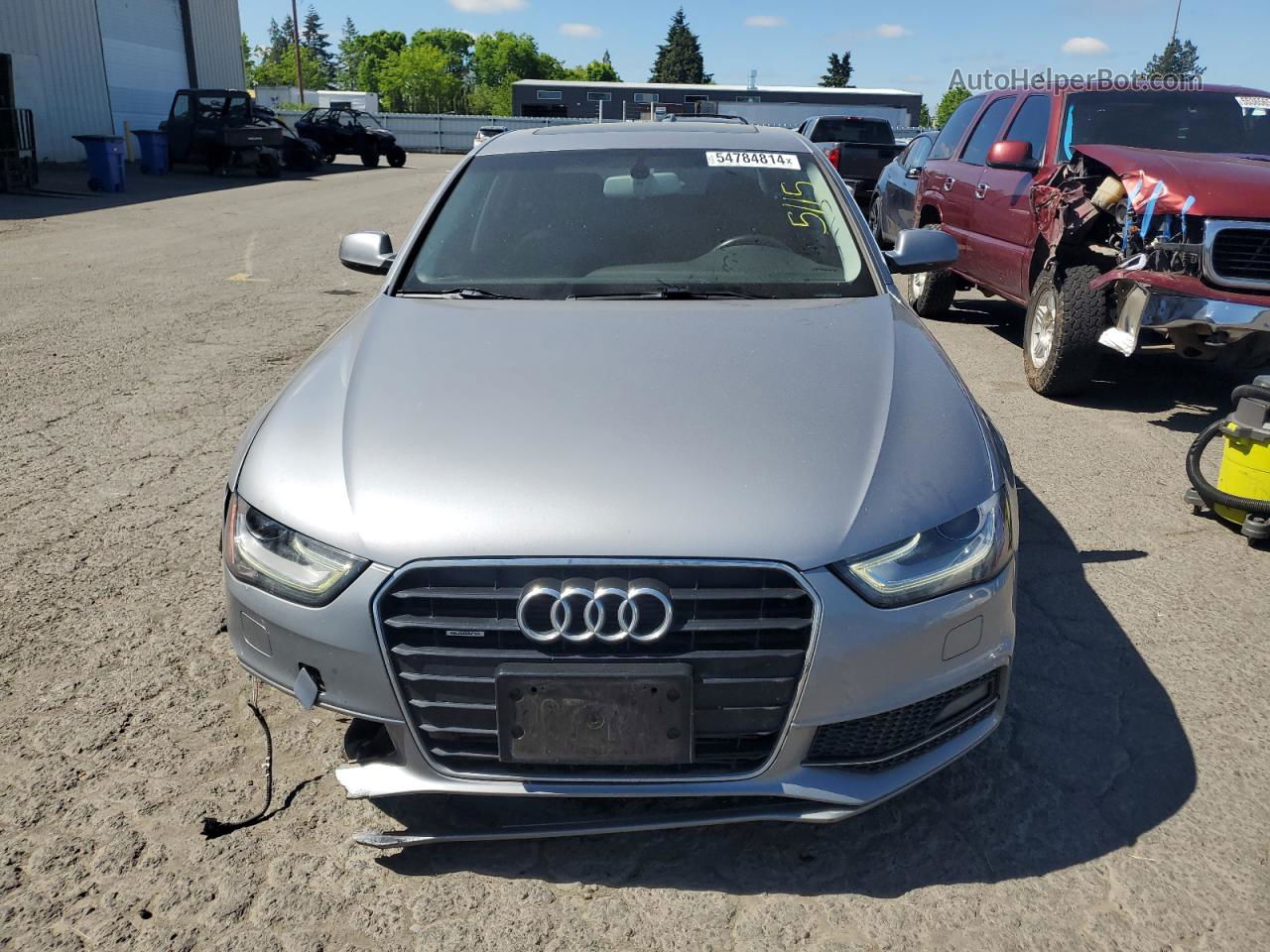 2016 Audi A4 Premium S-line Silver vin: WAUBFAFL0GN017356