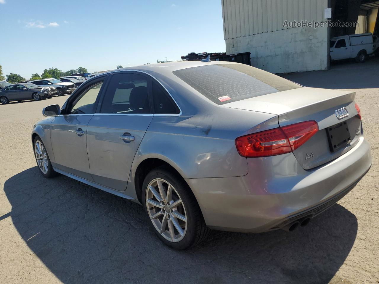 2016 Audi A4 Premium S-line Silver vin: WAUBFAFL0GN017356