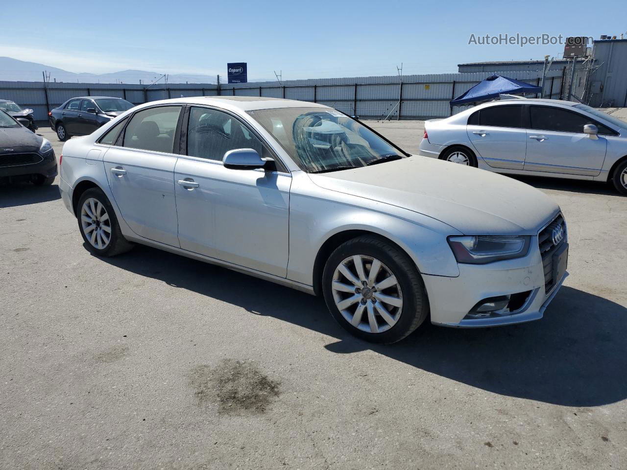 2013 Audi A4 Premium Gray vin: WAUBFAFL1DA161338