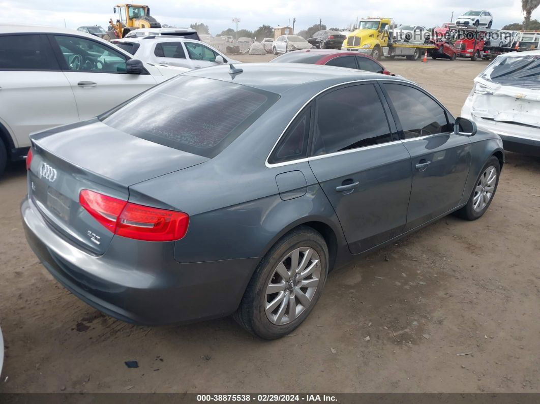 2013 Audi A4 2.0t Premium Gray vin: WAUBFAFL1DN018950