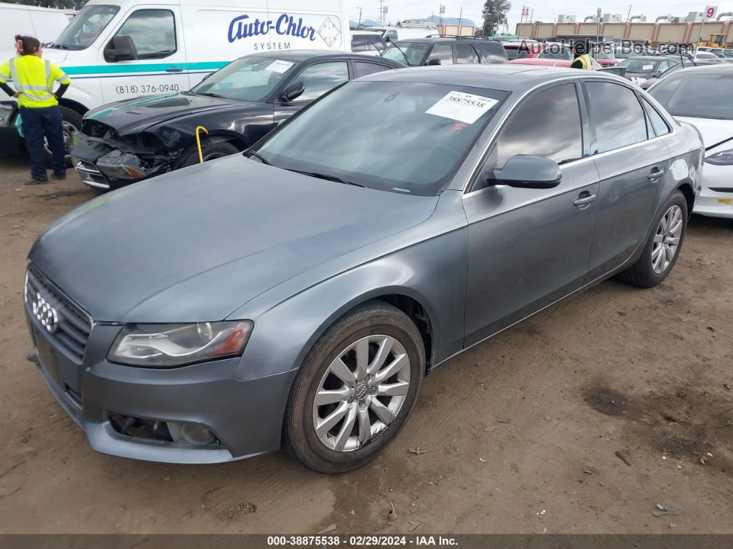 2013 Audi A4 2.0t Premium Gray vin: WAUBFAFL1DN018950