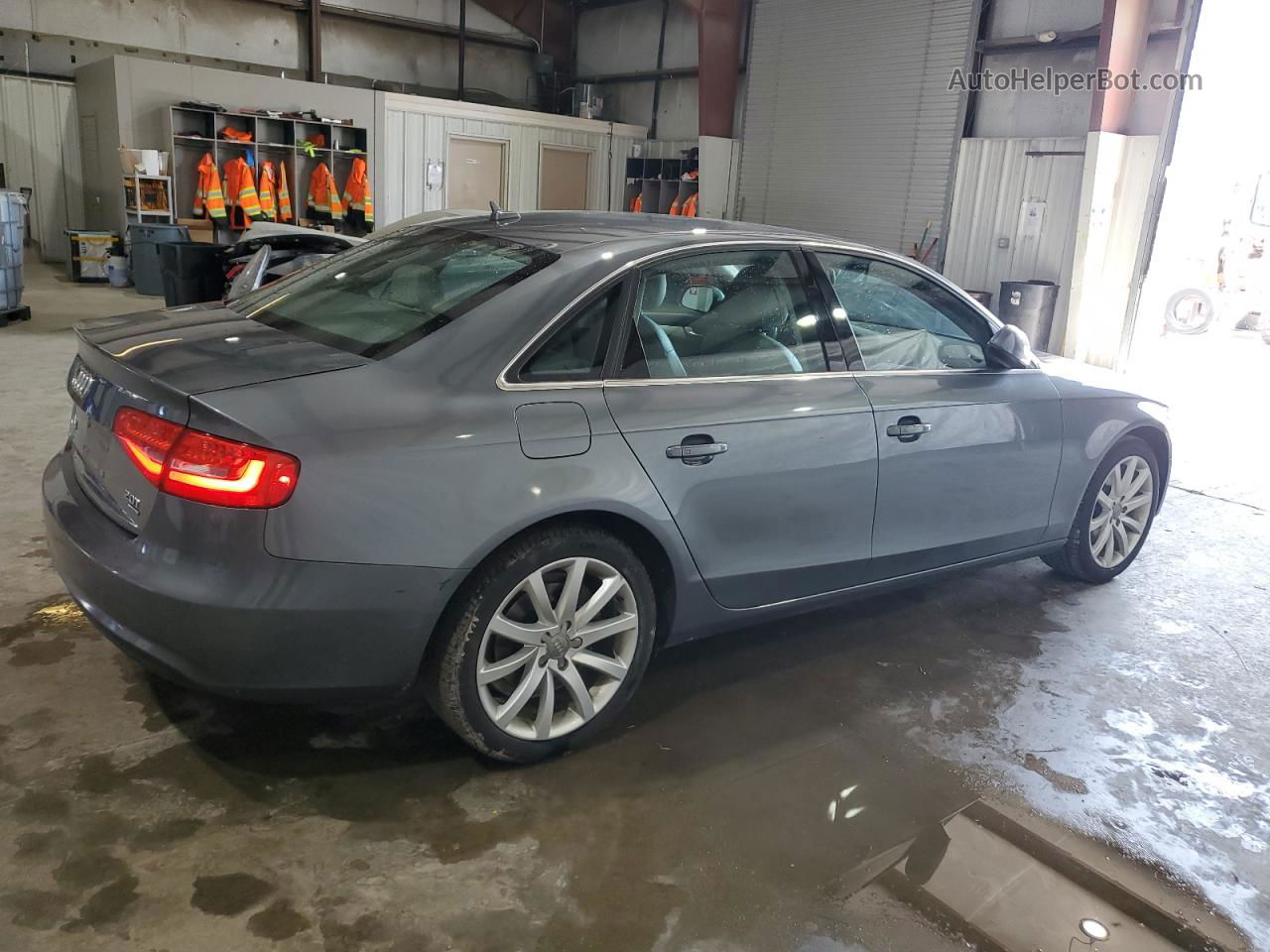 2013 Audi A4 Premium Gray vin: WAUBFAFL1DN048689