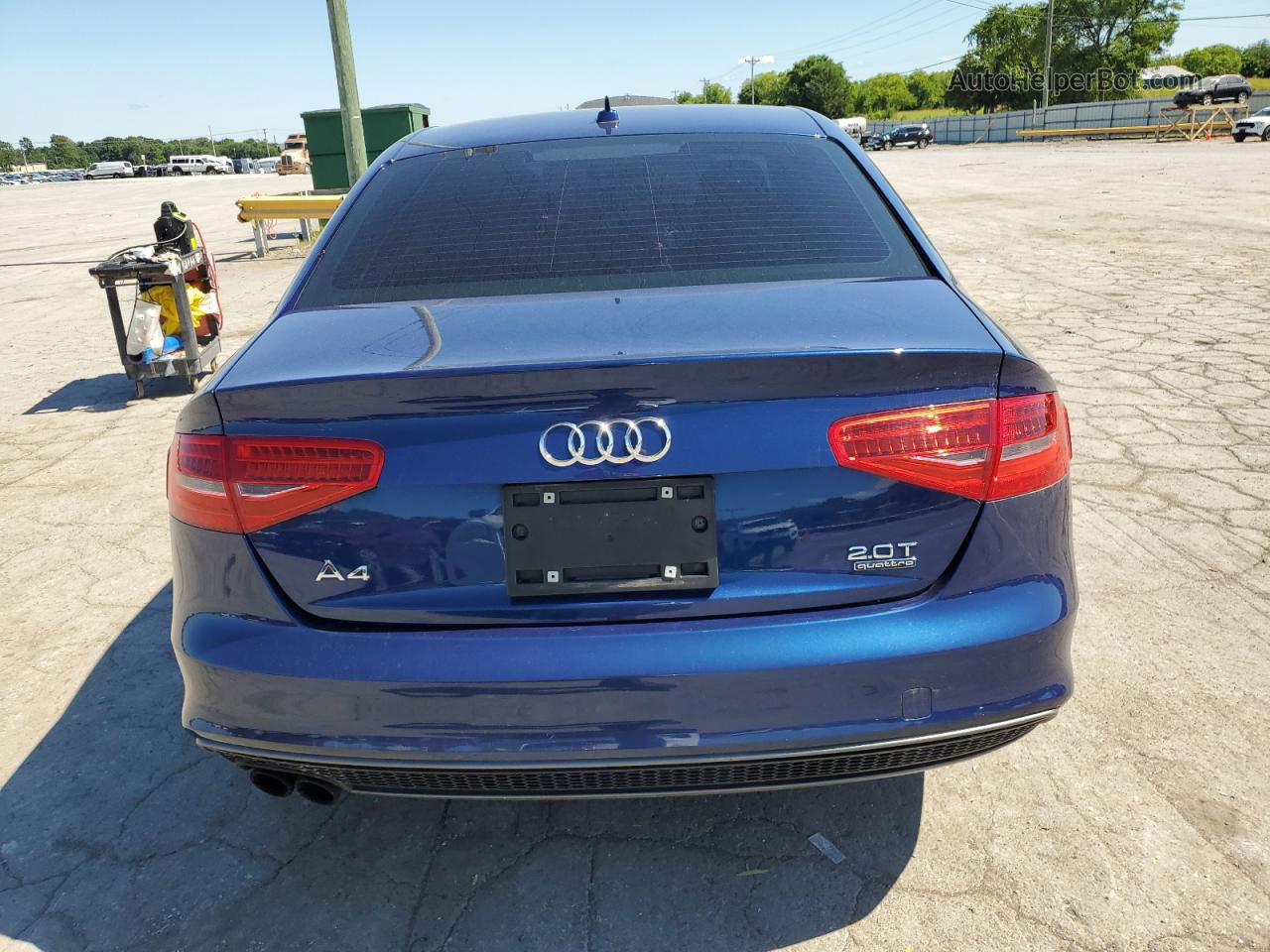 2016 Audi A4 Premium S-line Blue vin: WAUBFAFL1GN003076