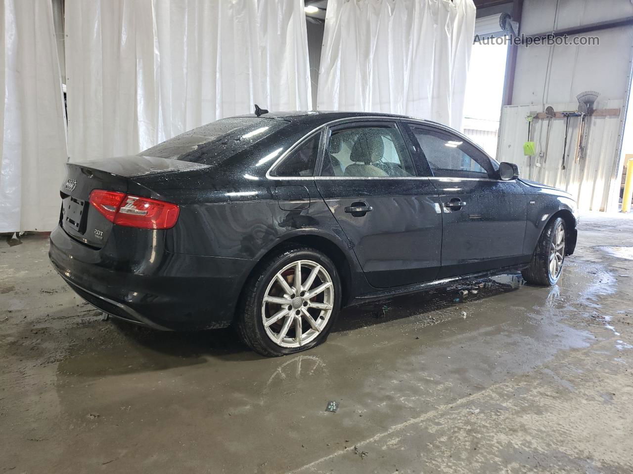 2016 Audi A4 Premium S-line Black vin: WAUBFAFL1GN009489