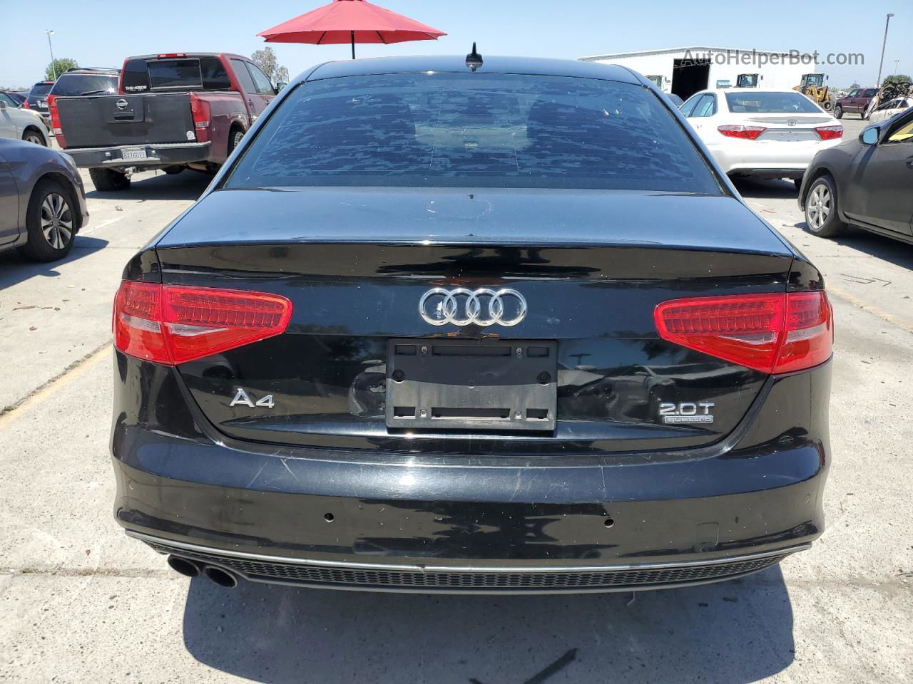 2016 Audi A4 Premium S-line Black vin: WAUBFAFL1GN013882