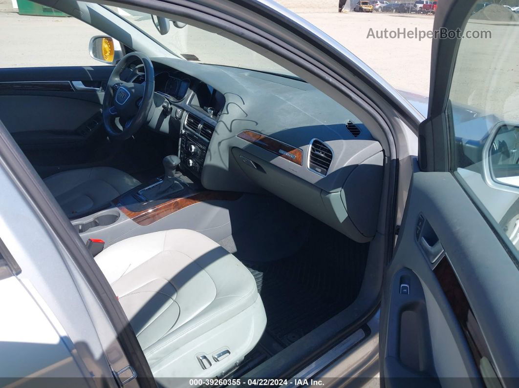 2014 Audi A4 2.0t Premium Серебряный vin: WAUBFAFL2EN000507