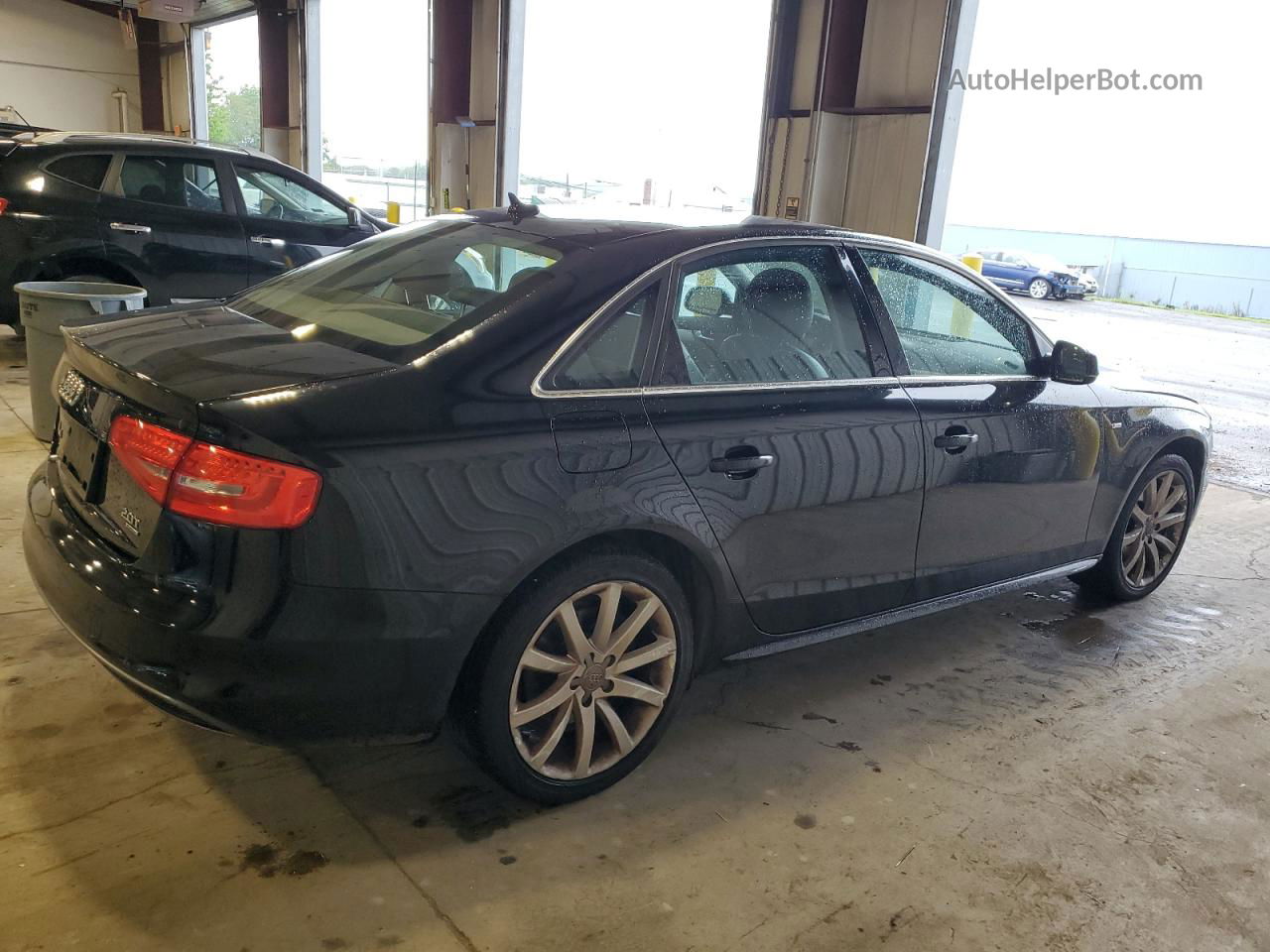 2014 Audi A4 Premium Black vin: WAUBFAFL2EN018795