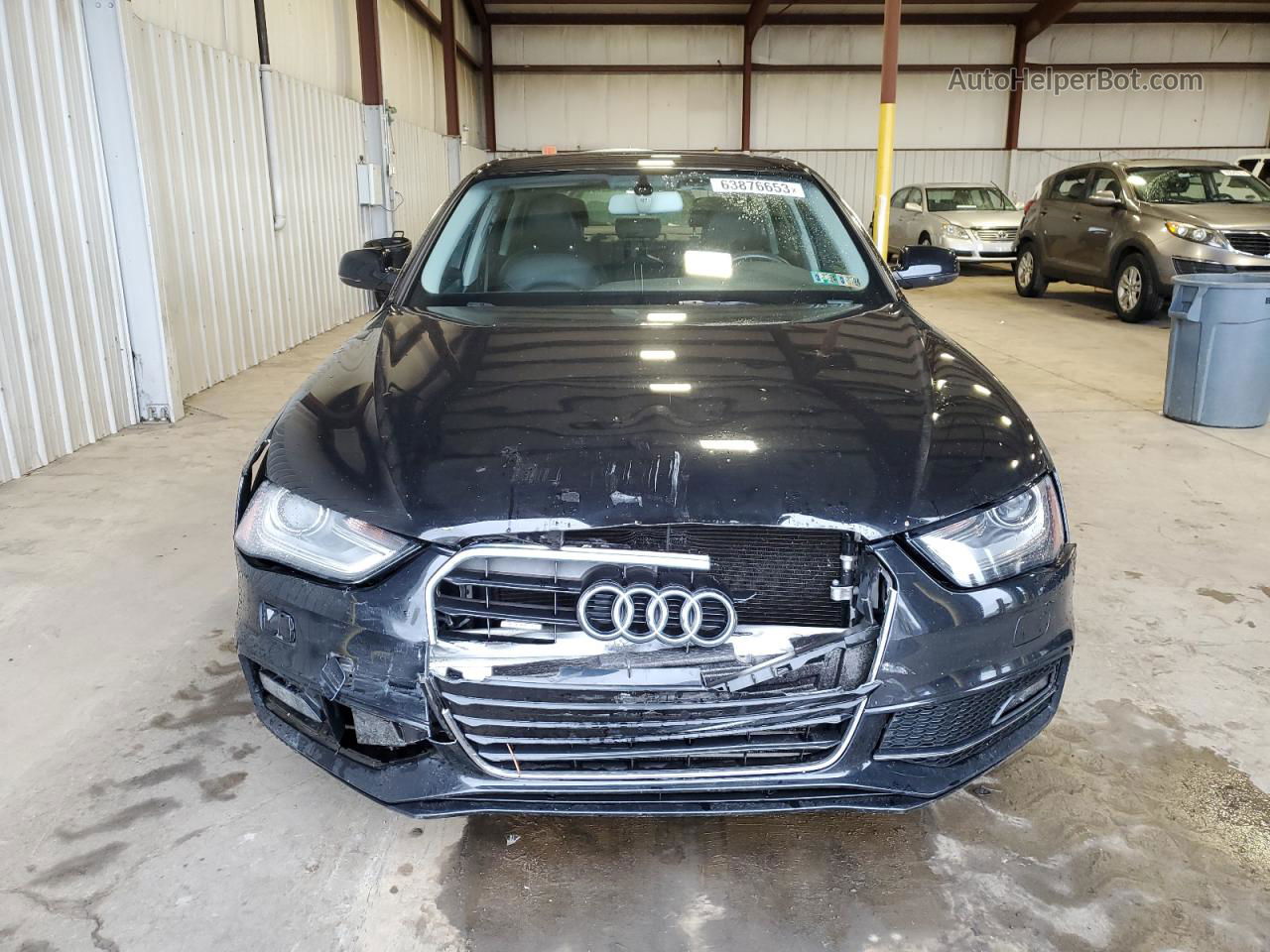 2014 Audi A4 Premium Black vin: WAUBFAFL2EN018795