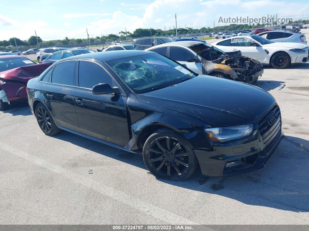 2014 Audi A4 Premium Black vin: WAUBFAFL2EN032714