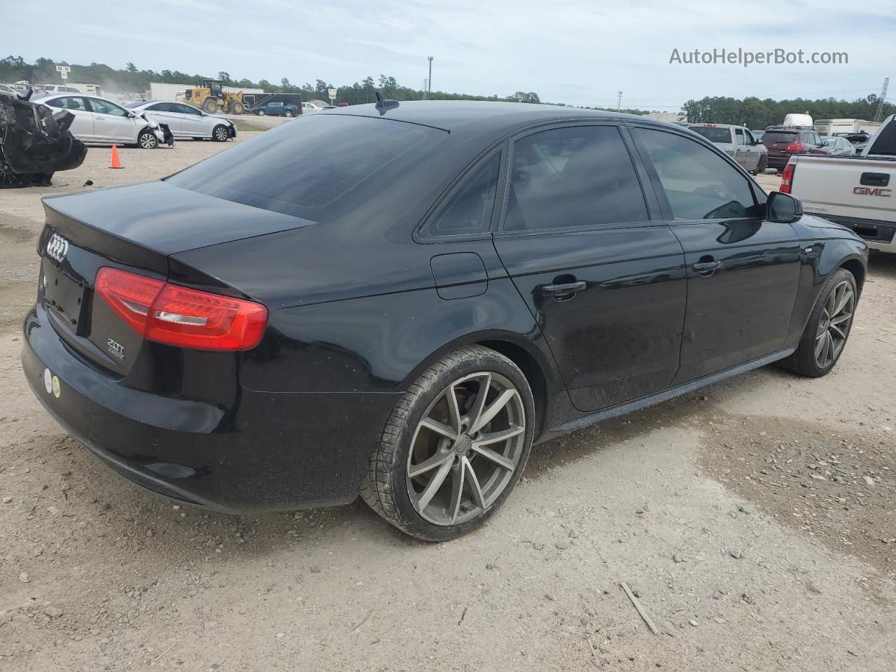 2016 Audi A4 Premium S-line Черный vin: WAUBFAFL2GN013129