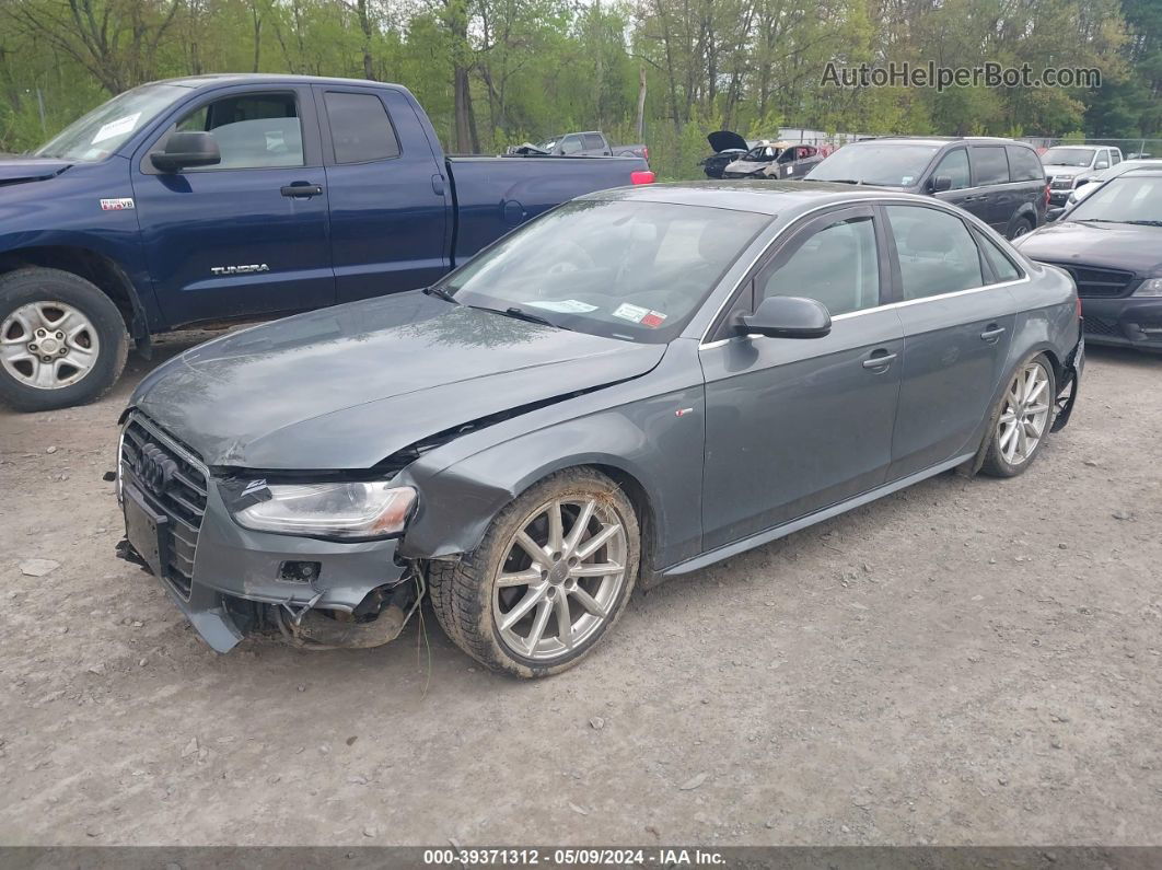 2016 Audi A4 2.0t Premium Gray vin: WAUBFAFL2GN017827