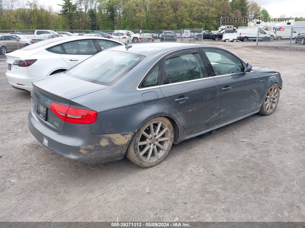 2016 Audi A4 2.0t Premium Gray vin: WAUBFAFL2GN017827