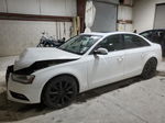 2013 Audi A4 Premium White vin: WAUBFAFL3DN049603