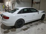 2013 Audi A4 Premium Белый vin: WAUBFAFL3DN049603