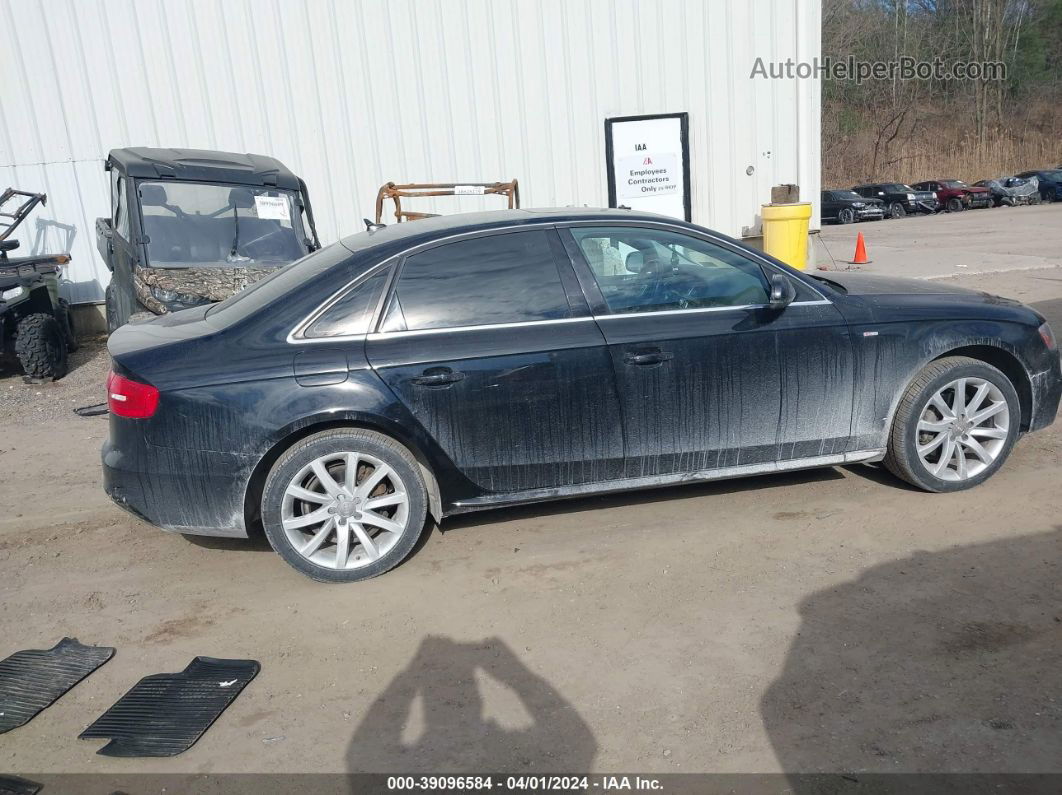 2014 Audi A4 2.0t Premium Black vin: WAUBFAFL3EN027019