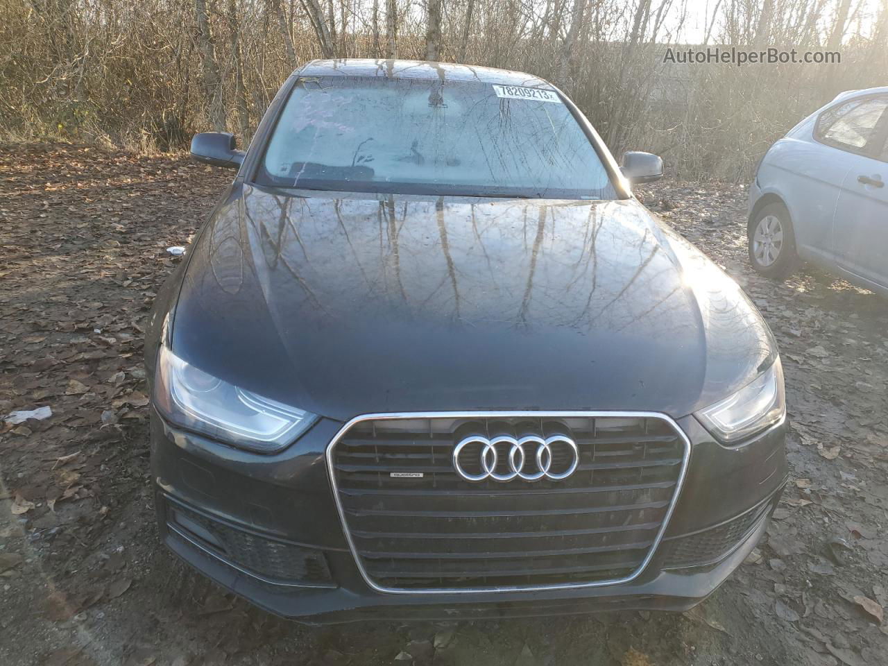 2014 Audi A4 Premium Black vin: WAUBFAFL3EN027828