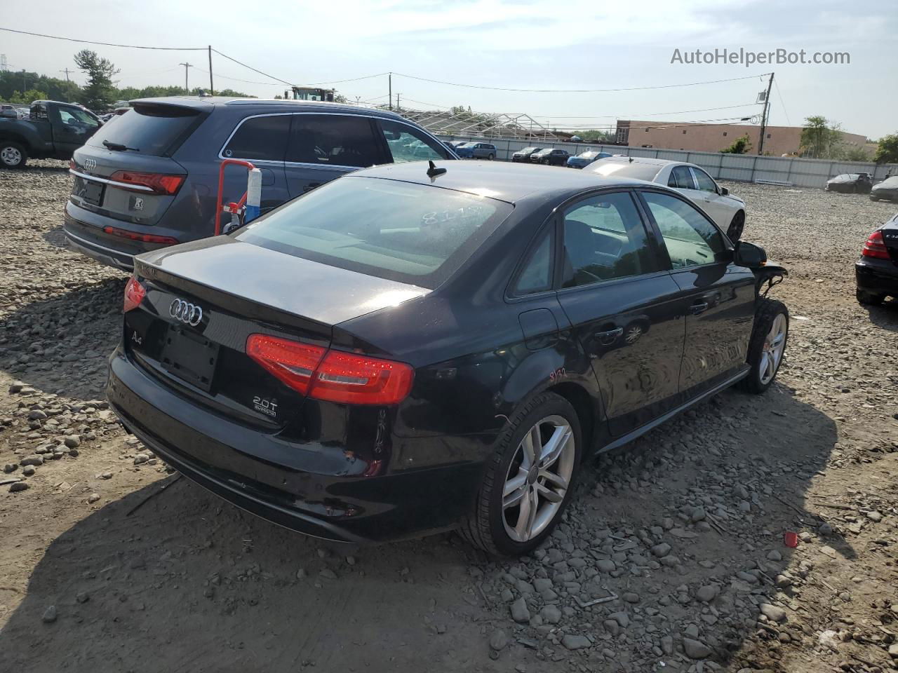 2016 Audi A4 Premium S-line Black vin: WAUBFAFL3GA013275