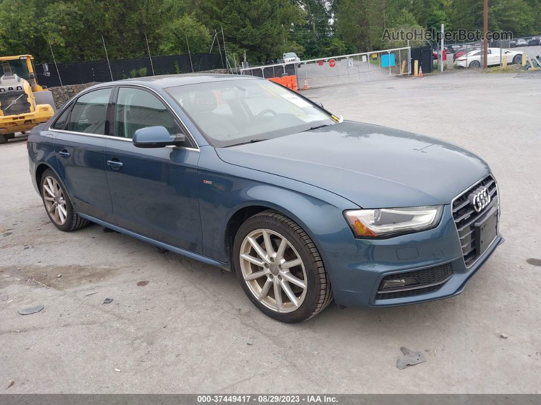 2016 Audi A4 Premium Blue vin: WAUBFAFL3GN002057