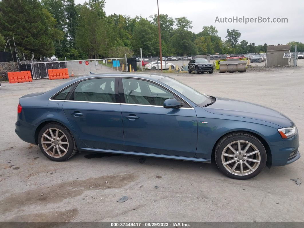 2016 Audi A4 Premium Blue vin: WAUBFAFL3GN002057