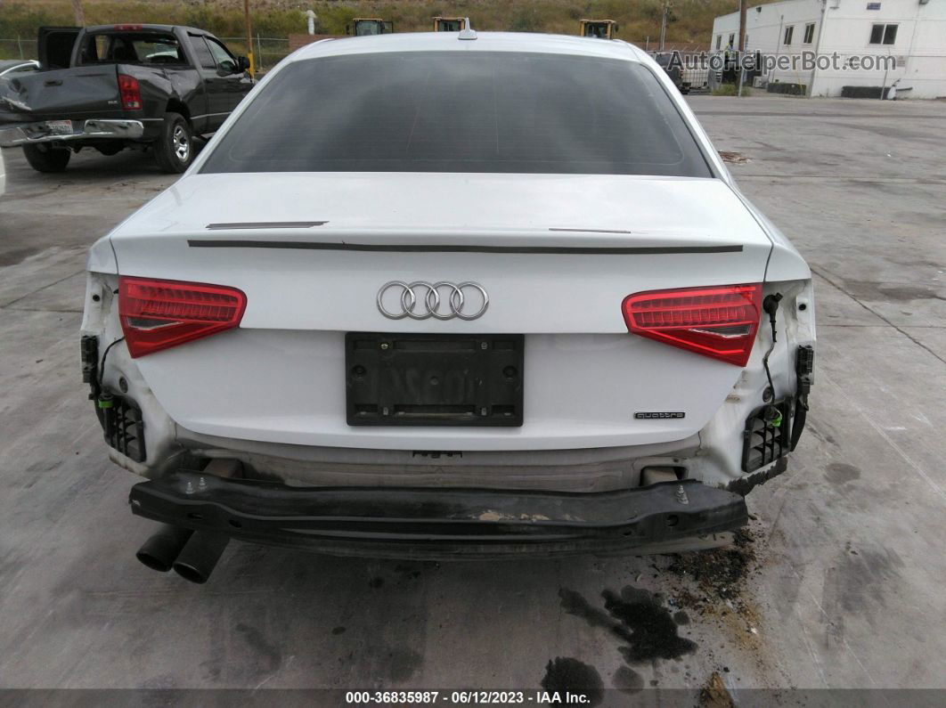 2016 Audi A4 Premium White vin: WAUBFAFL3GN017786