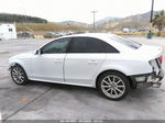 2016 Audi A4 Premium White vin: WAUBFAFL3GN017786