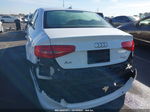 2013 Audi A4 2.0t Premium White vin: WAUBFAFL4DN020370