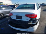 2013 Audi A4 2.0t Premium White vin: WAUBFAFL4DN020370