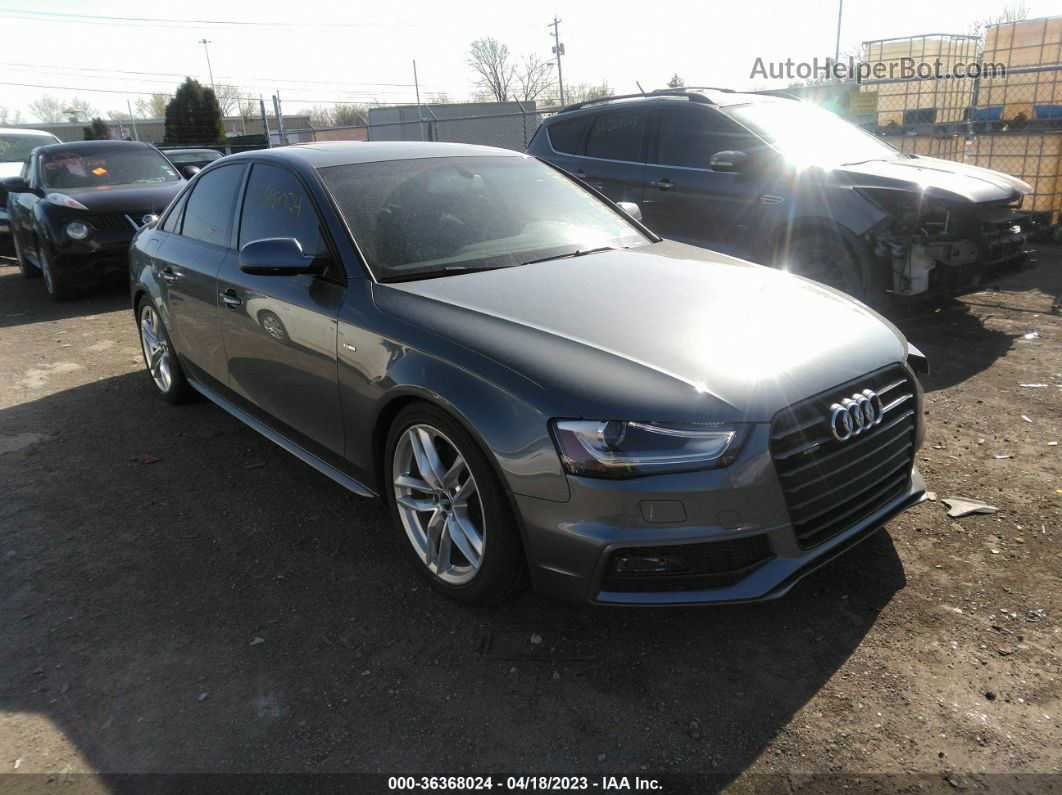 2016 Audi A4 Premium Gray vin: WAUBFAFL4GA008912