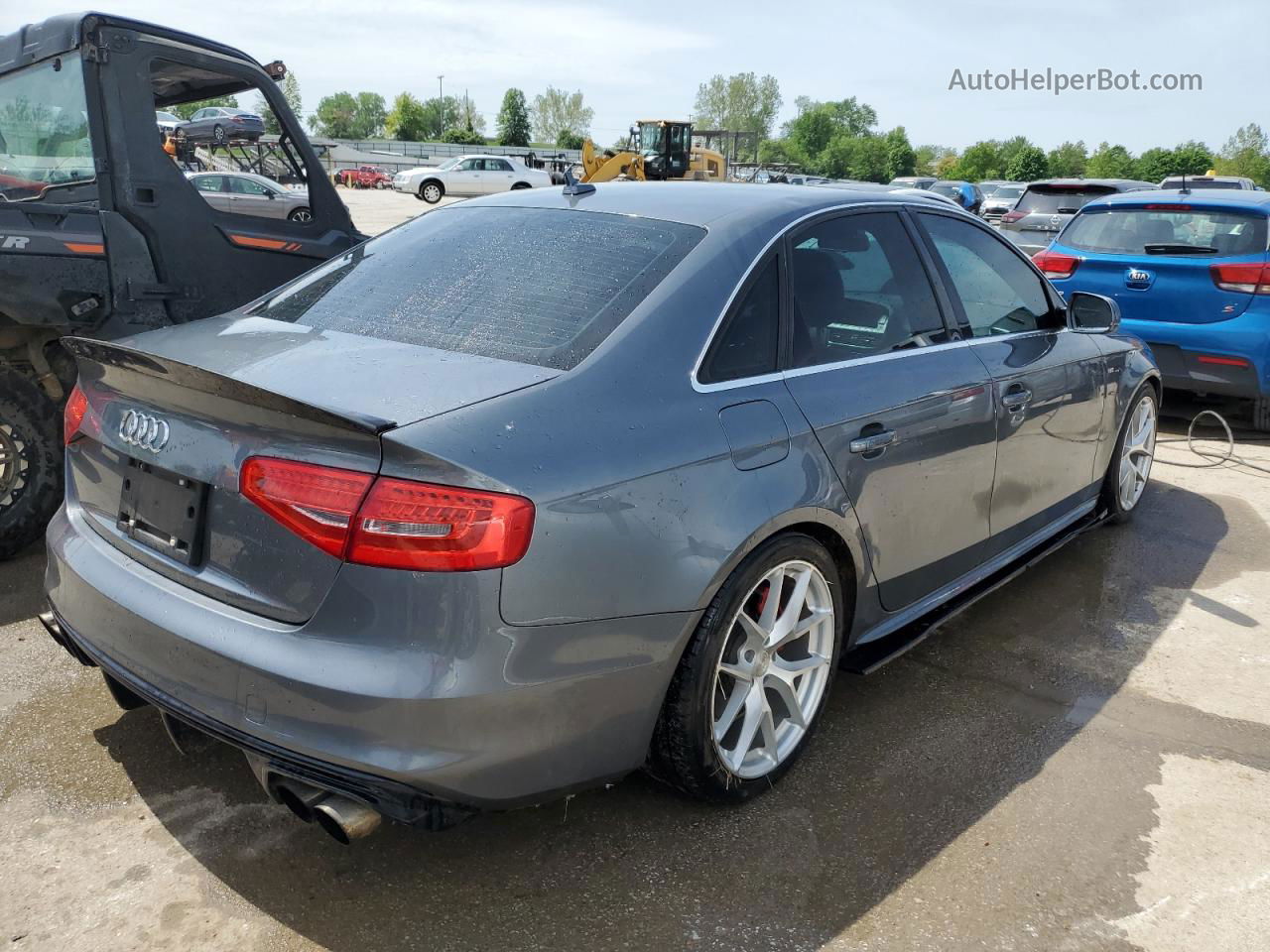 2016 Audi A4 Premium S-line Gray vin: WAUBFAFL4GN004691