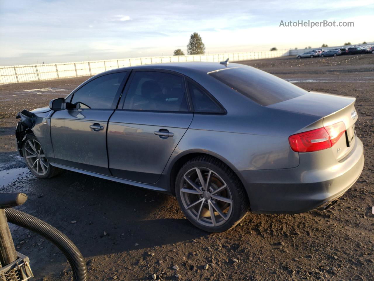 2016 Audi A4 Premium S-line Серый vin: WAUBFAFL4GN012046