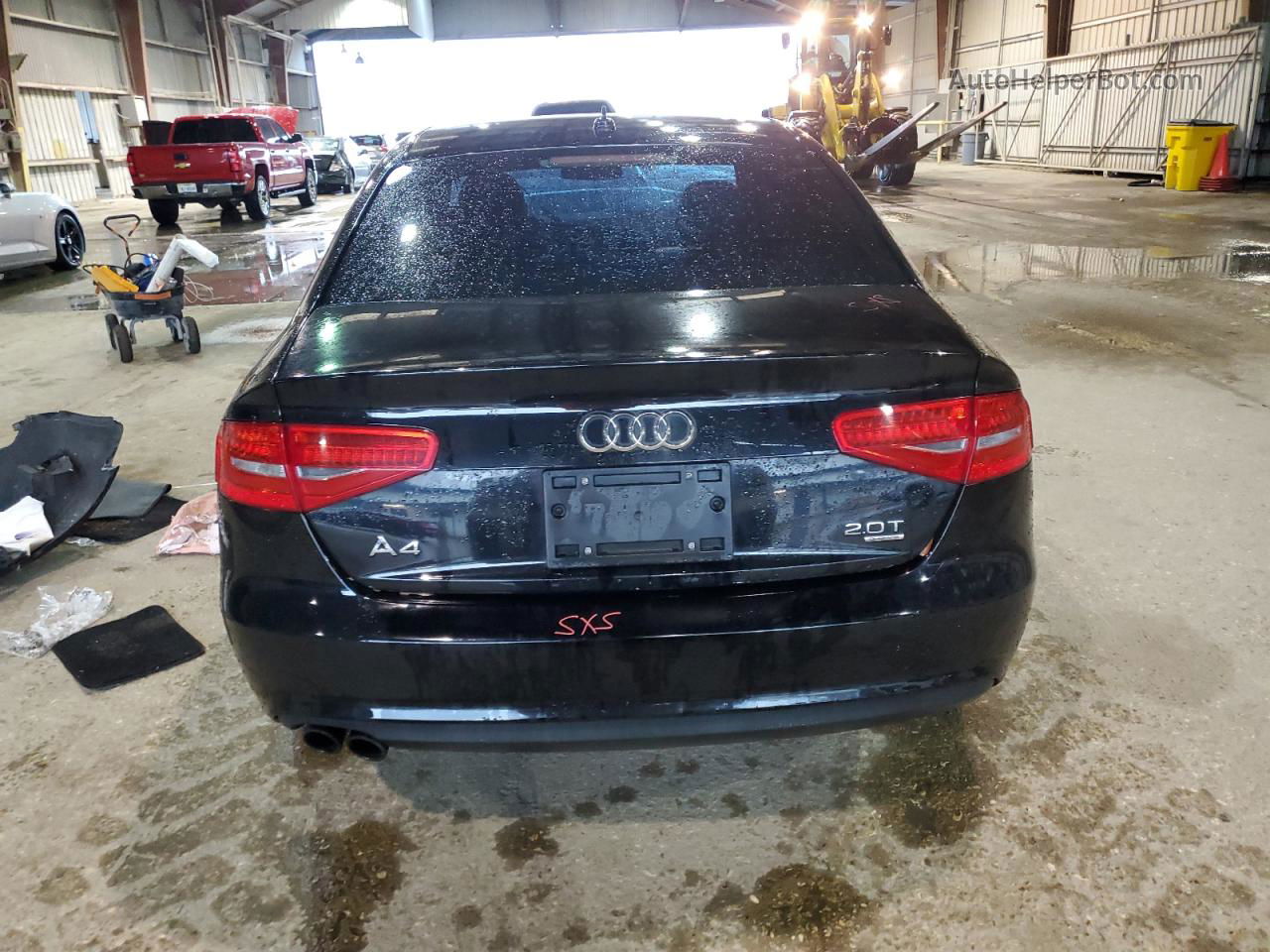 2013 Audi A4 Premium Black vin: WAUBFAFL5DN031670