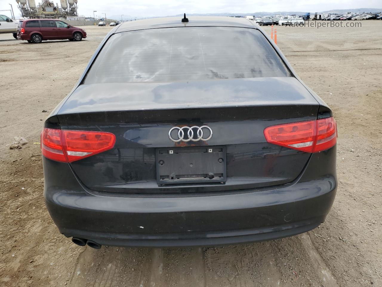 2013 Audi A4 Premium Black vin: WAUBFAFL5DN032253