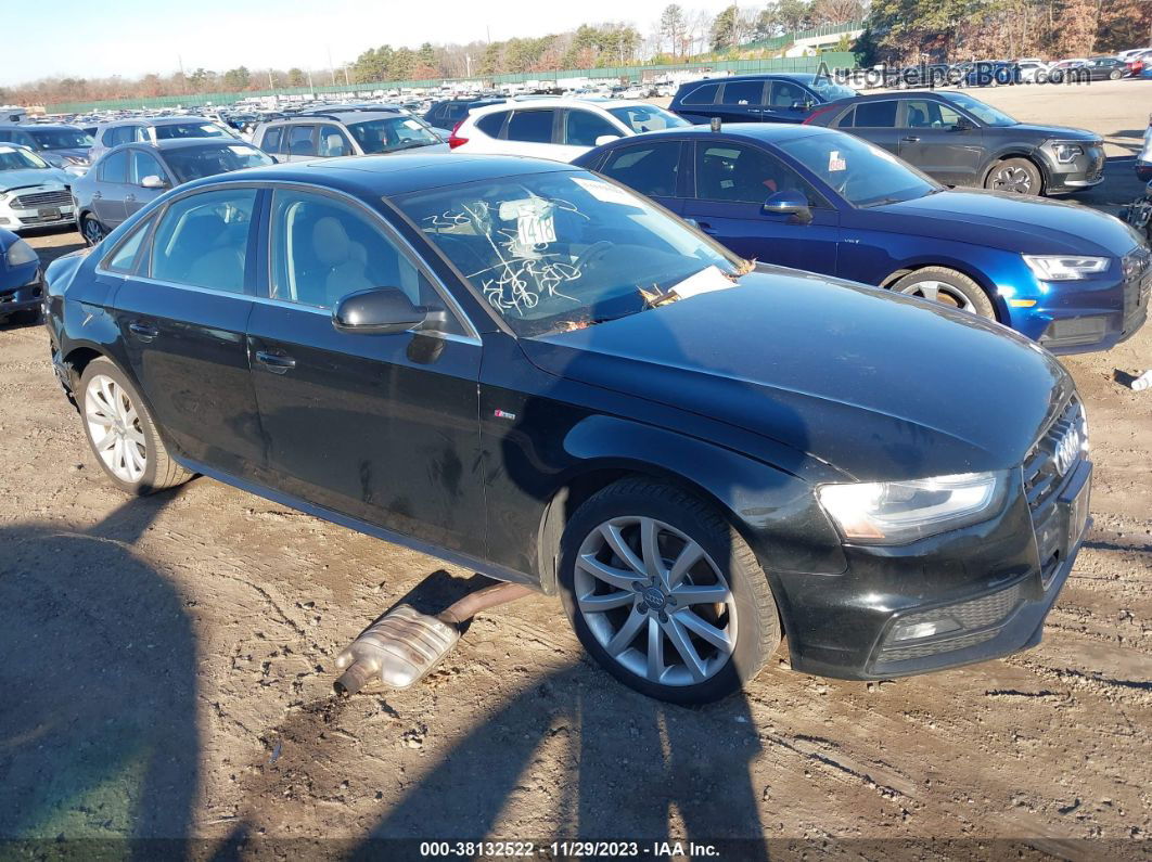 2014 Audi A4 2.0t Premium Black vin: WAUBFAFL5EN002011