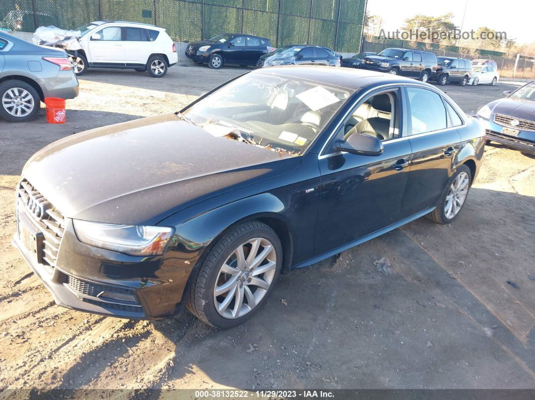 2014 Audi A4 2.0t Premium Black vin: WAUBFAFL5EN002011