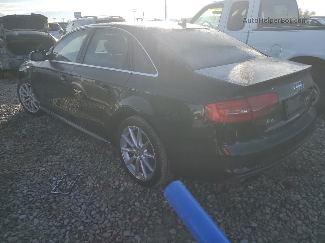 2014 Audi A4 Premium Black vin: WAUBFAFL5EN036708