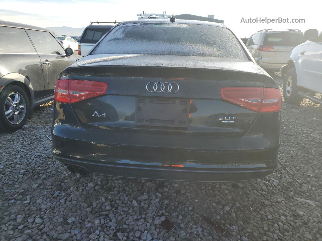 2014 Audi A4 Premium Black vin: WAUBFAFL5EN036708