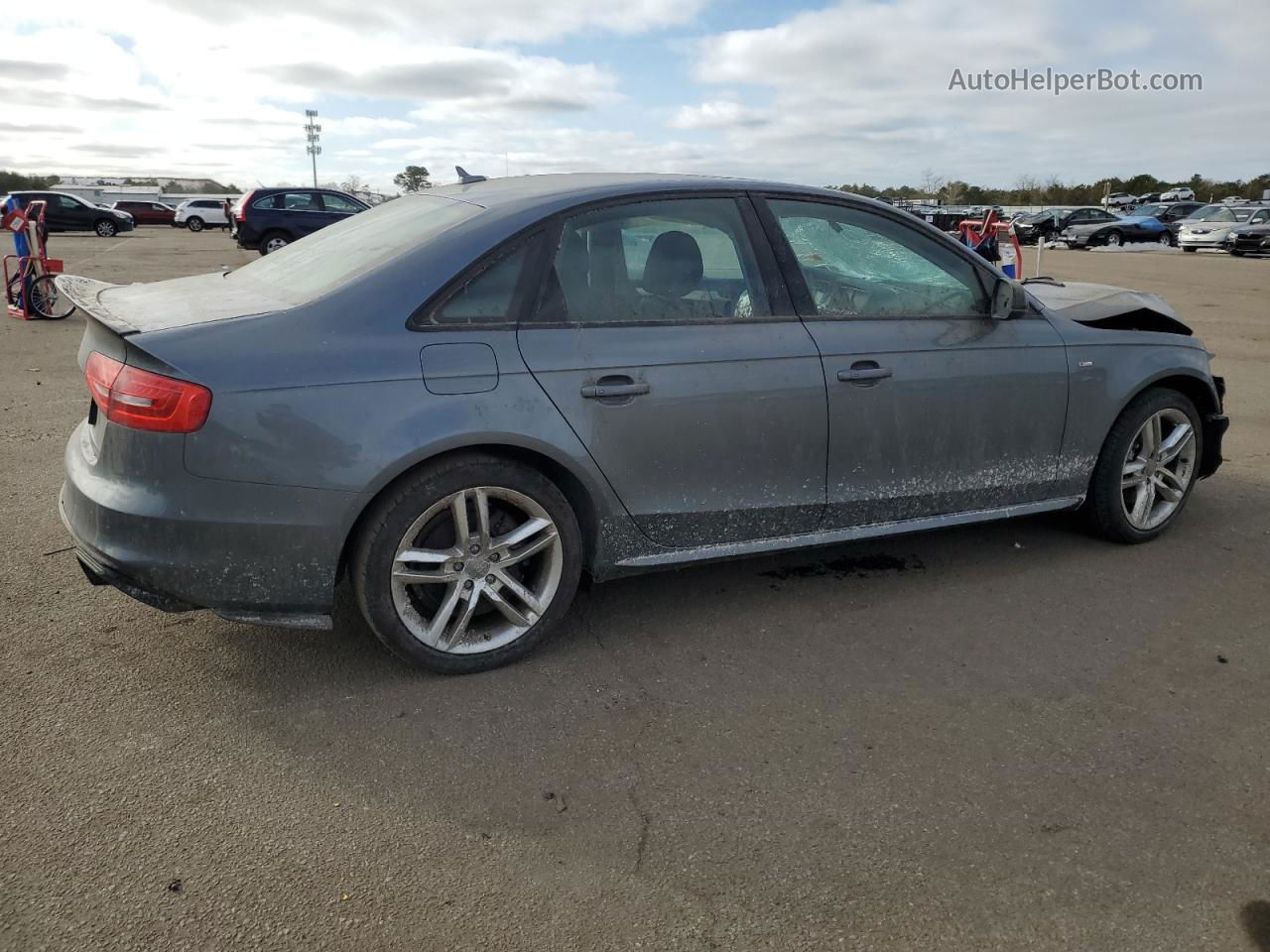 2016 Audi A4 Premium S-line Gray vin: WAUBFAFL5GN017434