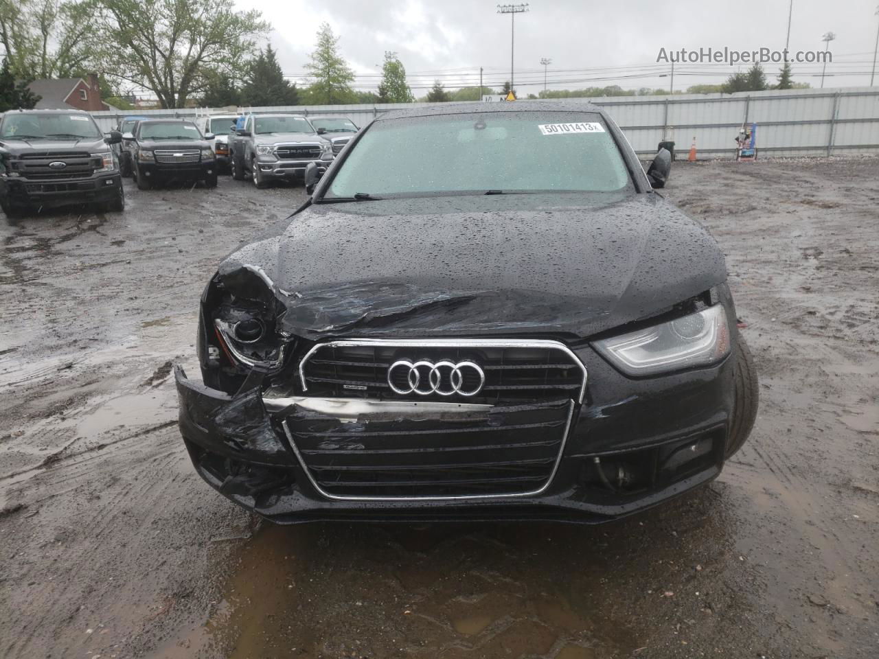 2016 Audi A4 Premium S-line Black vin: WAUBFAFL6GN014512