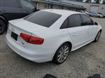 2014 Audi A4 Premium White vin: WAUBFAFL6EA082474