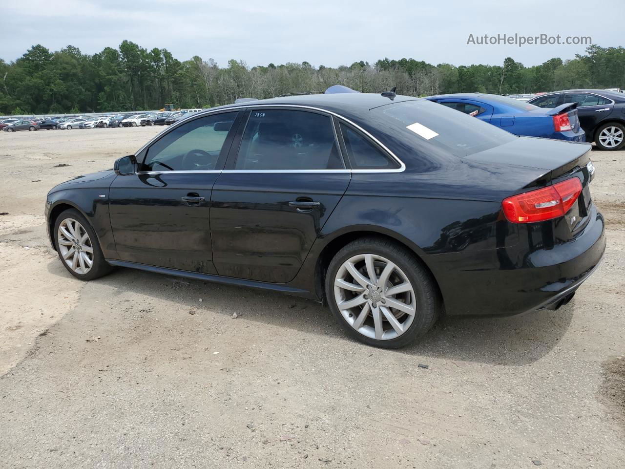 2014 Audi A4 Premium Черный vin: WAUBFAFL6EN023532